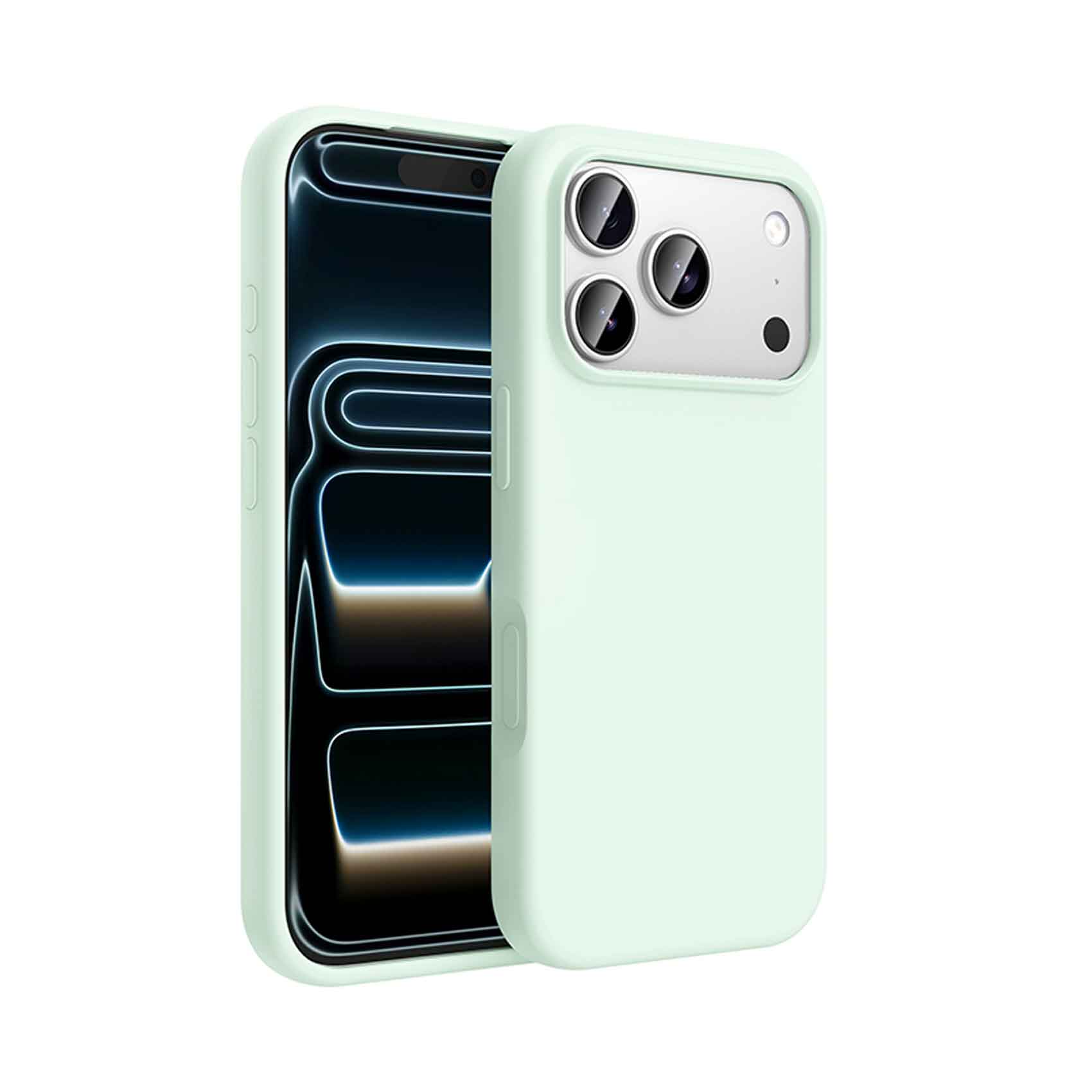 Hoco DG30 Silicon Anti Finger Print Protective Case iPhone 17 Pro Max Green