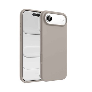 غطاء سيليكون مقاوم للبصمات Hoco DG30 لـ iPhone 17 Air رمادي