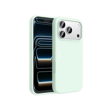 غطاء سيليكون مقاوم للبصمات Hoco DG30 لـ iPhone 17 Pro أخضر
