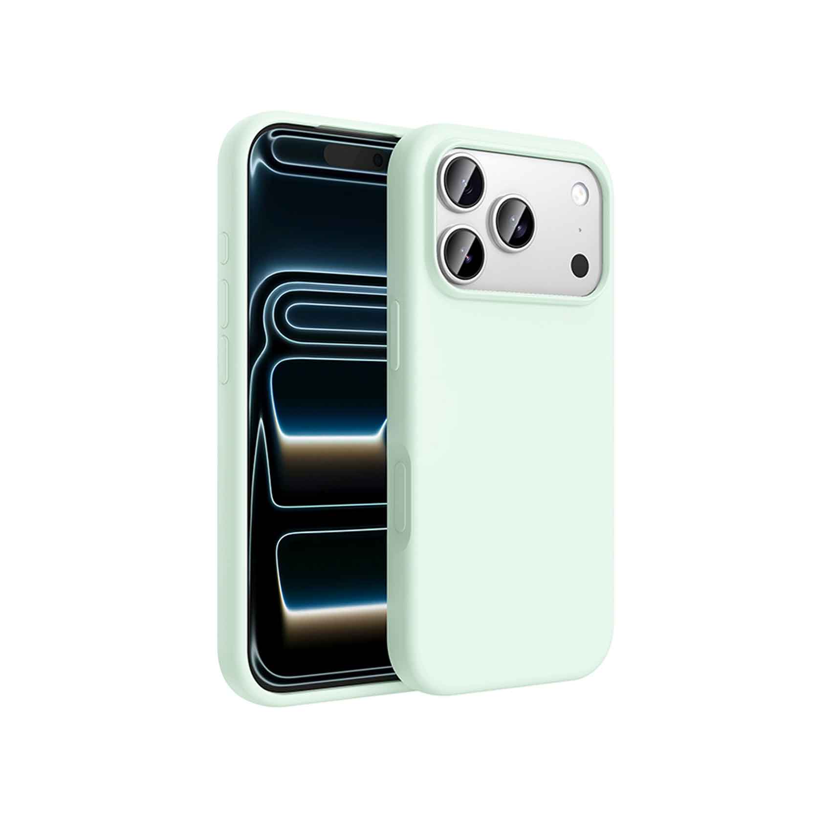 Hoco DG30 Silicon Anti Finger Print Protective Case iPhone 17 Pro Green