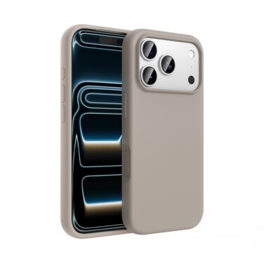 غطاء سيليكون Hoco iPhone17 Pro Max DG30 رمادي