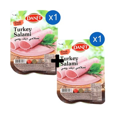 Danet Sliced Turkey Salami 120g + 1 Piece