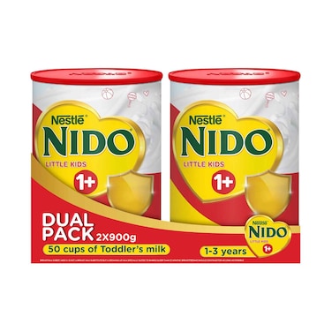 Nido 1+ Dual Pack 900gx2 Pieces