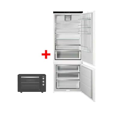 AEG Built-in Fridge OSC7P750DS 286L +Simfer SM5005MTR ele oven