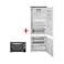 AEG Built-in Fridge OSC7P750DS 286L +Simfer SM5005MTR ele oven