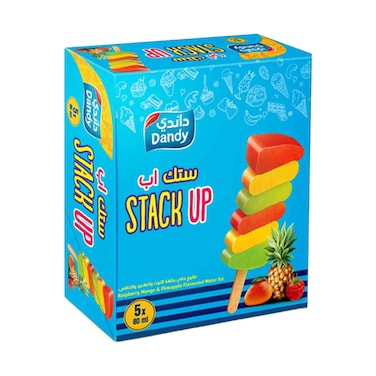 Dandy Ice Cream Stack Up Family Pack 80mlx5 Pieces