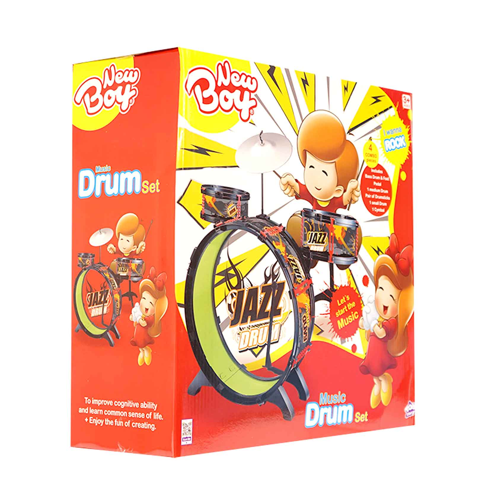 New Boy Music Drum Set