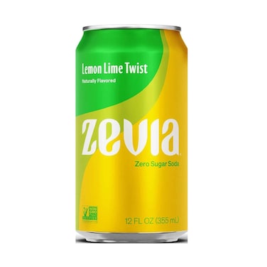 Zevia Lemon Lime Twist Zero Sugar Soda 355ml