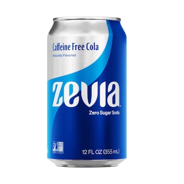 Zevia Zero Sugar Soda Drink Caffeine Free Cola 355ml