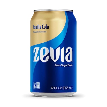 Zevia Zero Sugar Soda Drink Vanilla Cola 355ml