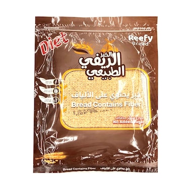 خبز دايت ريفي يحتوي على ألياف 200 جم
