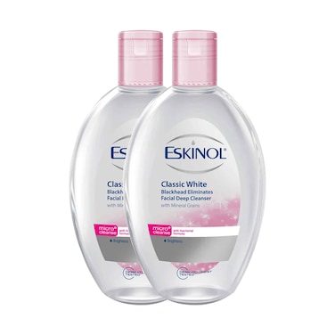 Eskinol Clssic White Blackead Eliminates 225mlx2 Pieces