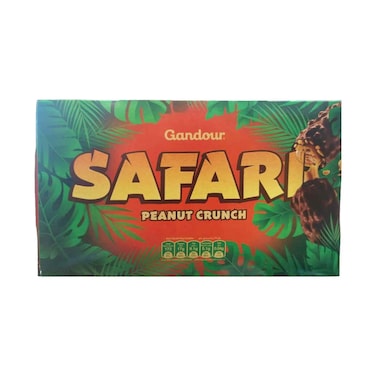 Gandour Safari Peanuts Crunch Chocolate 408g