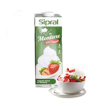 Sipral Non Dairy Whipping Cream 1l