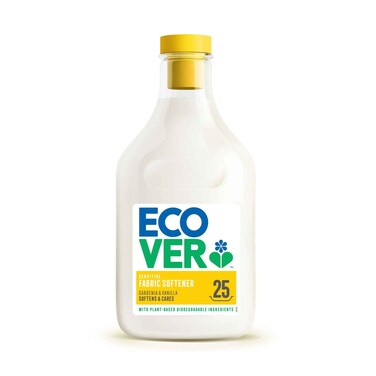 Ecover Fabric Softener Gardenia &amp; Vanilla Plant-Based Ingredients 750ml