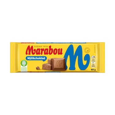 Marabou Milk Chocolate Bar 90g