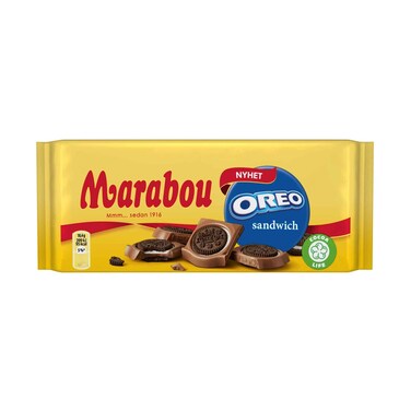 Marabou Oreo Sandwich Chocolate 92g