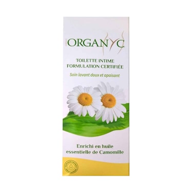 Organyc Toilette Intimate Wash With Chamomille Extract 250ml