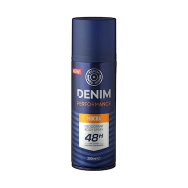 Denim Mocha Deodorant Body Spray 200ml
