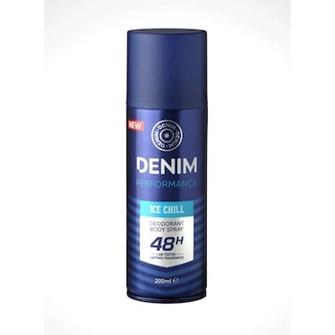 Denim Ice Chill Deodorant Body Spray 200ml
