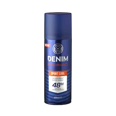 Denim Sport Cool Deodorant Body Spray 200ml