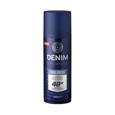 Denim Cool Fresh Deodorant Body Spray 200ml