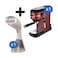 Thomson Espresso Coffee Maker ST- 695 Red + Daewoo Garment Steamer DGS8280