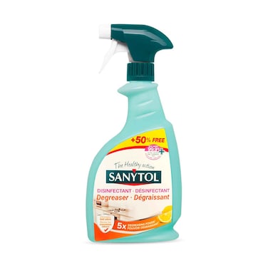 Sanytol Kitchen Disinfectant 500ml+50% Extra