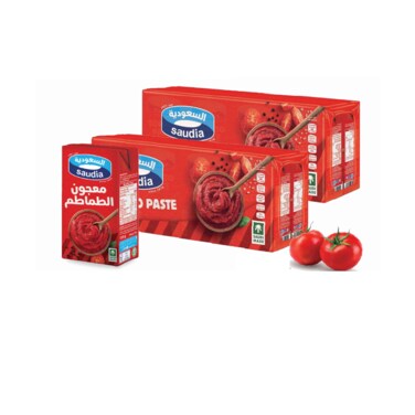 معجون طماطم السعودية تيترا باك 135 جم × 8 + 1