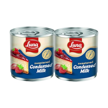 Luna Sweetened Condensed Milk 370gx2Pieces