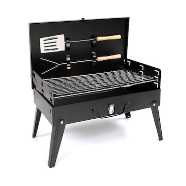 Camp Master Bbq  with 3 Step Adjustable Grid