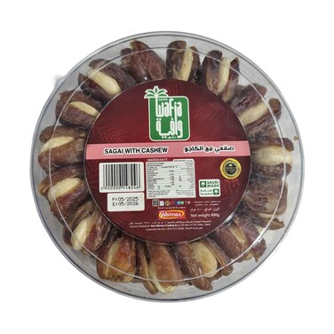 تمر وافية سُجعي مع كاجو 400 غ