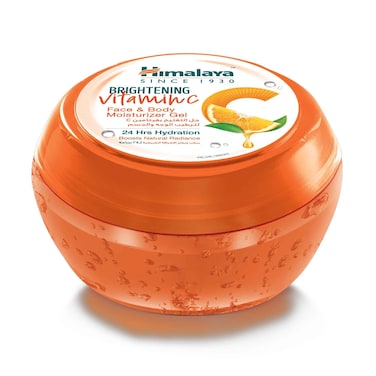 Himalaya Brightening Vitamin C Face &amp; Body Moisturizer Gel With Orange 300ml