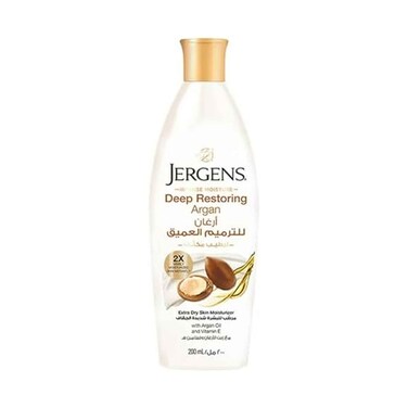 Jergens Deep Restoring With Argan Oil &amp; Vitamin E Lotion 200ml