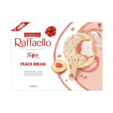 آيس كريم فيريرو رافايلو تريبل بيتش دريم 60 مل × 3 قطع