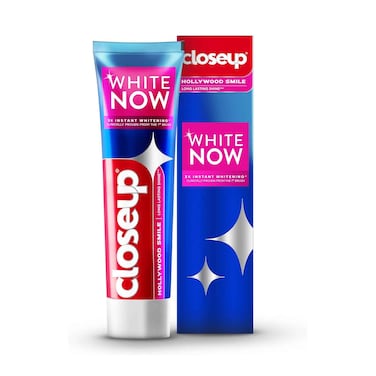 Close Up Toothpaste White Now&nbsp; Hollywood Smile 3X Whitening 75ml