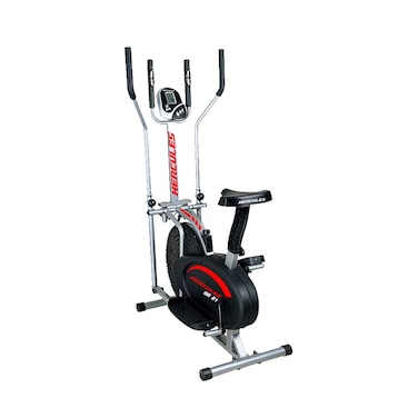Hercules Fitness Stainless Steel Elliptical Cross Trainer Air Bike Gym Cardio DB21