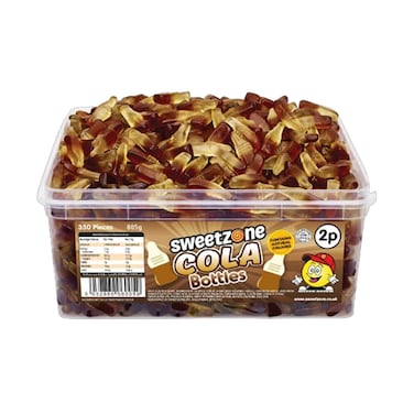 سويت زون - عبوات كولا صغيرة - حلوى جيلي حلال - عبوة 805 غرام