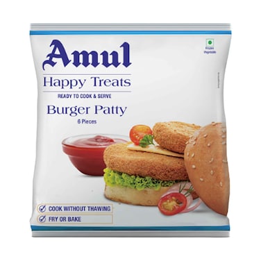 Amul Burger Patty 360g