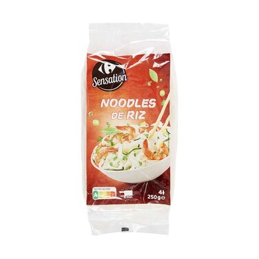 نودلز أرز كارفور سينسيشن 250 غرام