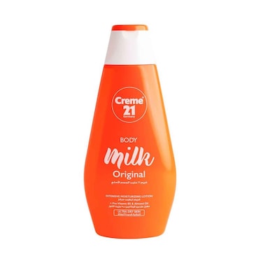 Creme 21 Intensive Moisturizing Lotion Body Milk Original 400ml