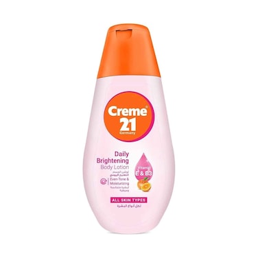 Creme 21 Daily Brightening Body Lotion For All Skin Types 400ml