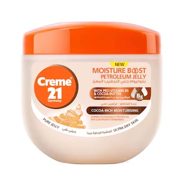Creme 21 Moisture Boost Petroleum Jelly With Pro-Vitamin B5 &amp; Cocoa Butter Cocoa-Rich Moisturising 100ml