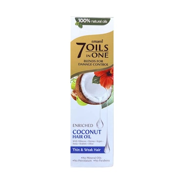 Emami 7 Oils In One Blends For Damage Control Enriched Coconut Hair Oil 200ml