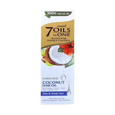 Emami 7 Oils In One Blends For Damage Control Enriched Coconut Hair Oil 300ml
