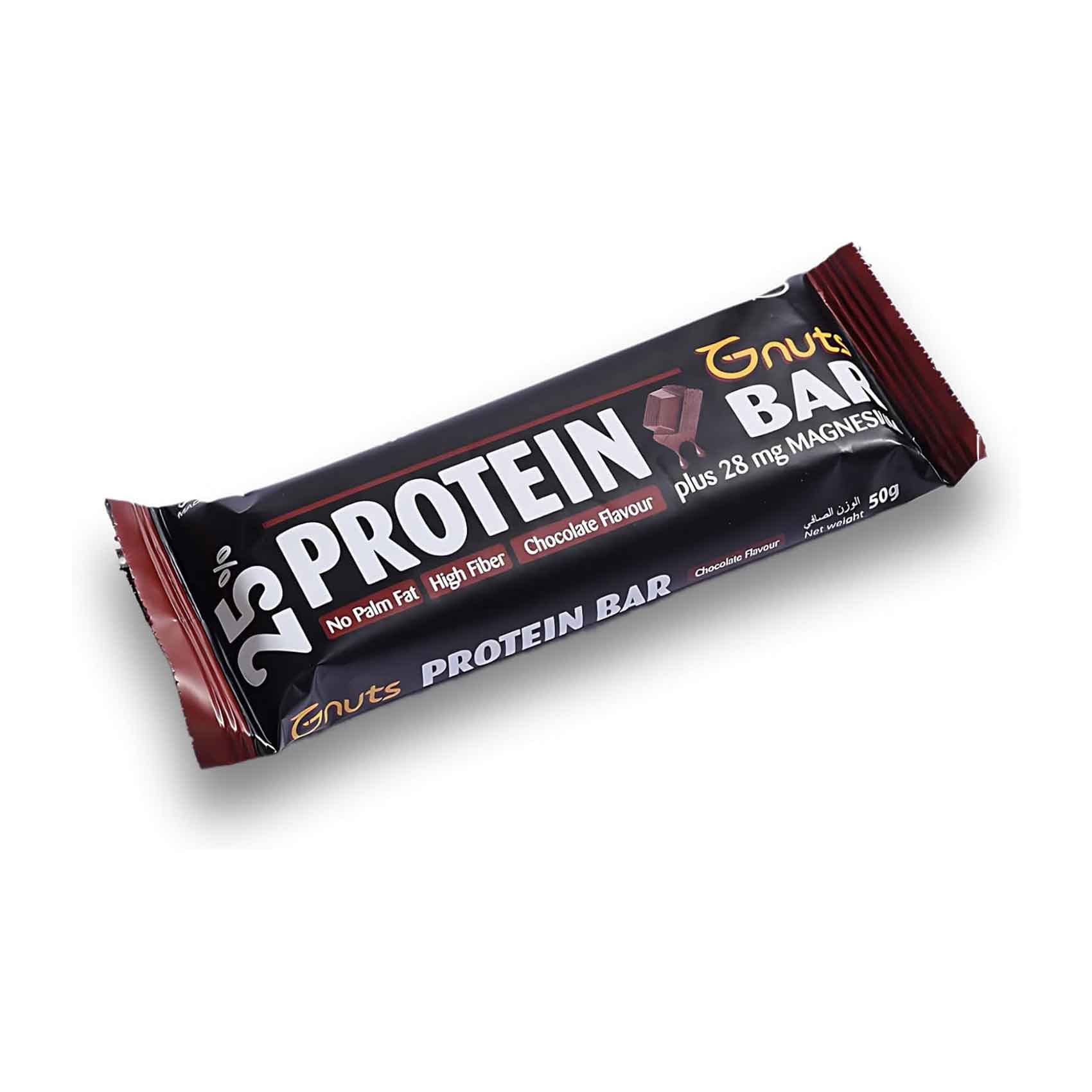 Gnuts Chocolate Protein Bar With 25% Protein 50g