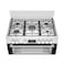 Beko Gas Cooker Freestanding Multi-Functional BGTW11227EXA 90Cm