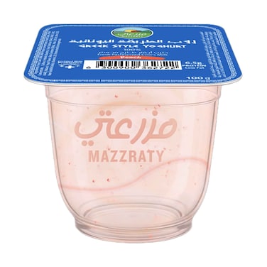 مازراتي زبادي يوناني بنكهة الخوخ 100 جم