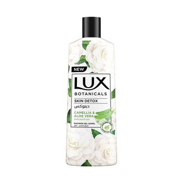Lux Botanicals Shower Gel Skin Detox With Camelia &amp; Aloe Vera 500ml