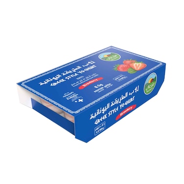 Mazzraty Greek Style Yoghurt Strawberry 100gx6 Pieces